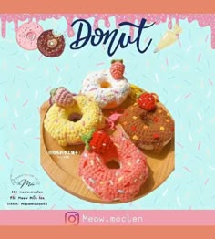 Các loại bánh donut mini